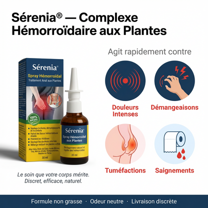 Spray Hémorroïdal Sérenia®