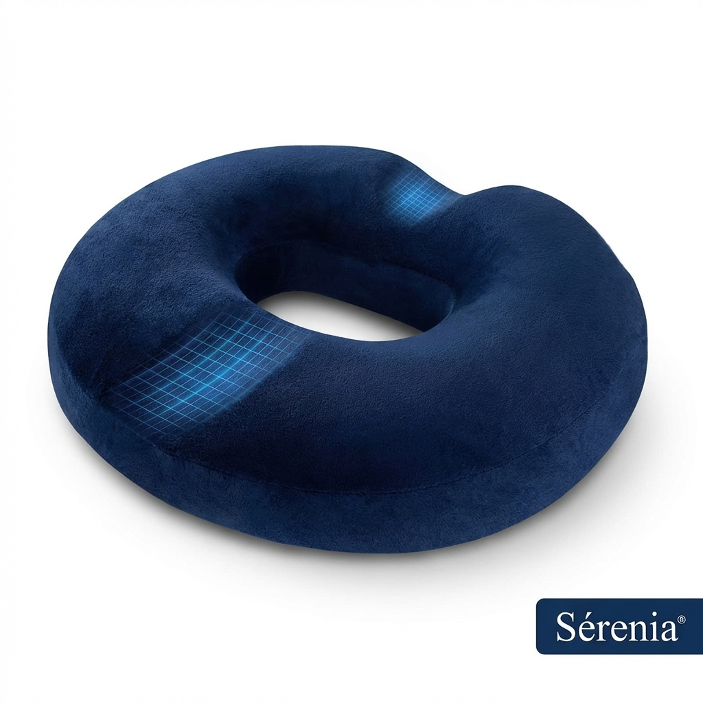 Coussin Hémorroïde  Mémoire de Forme Sélenia