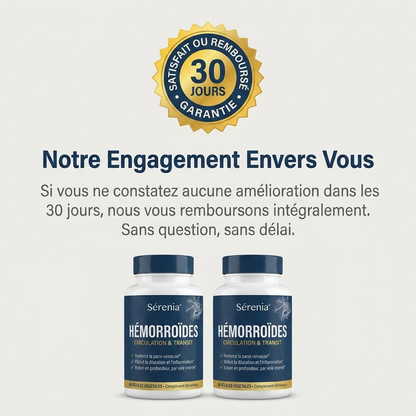 Sérenia® Hemorrhoid Complex - The Botanical Formula Designed to Break the Cycle of Recurrences