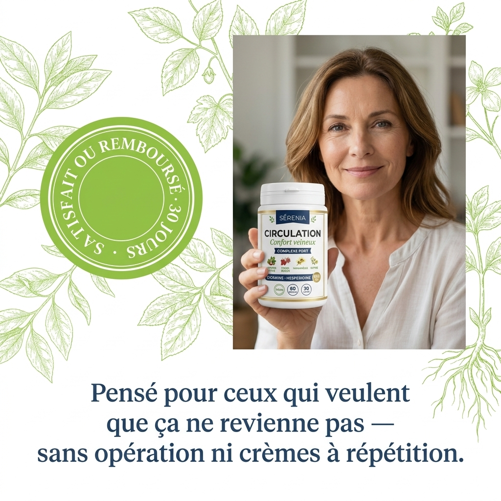 Support Naturel Hémorroïdaire : Stop les saignements, brûlures & douleurs