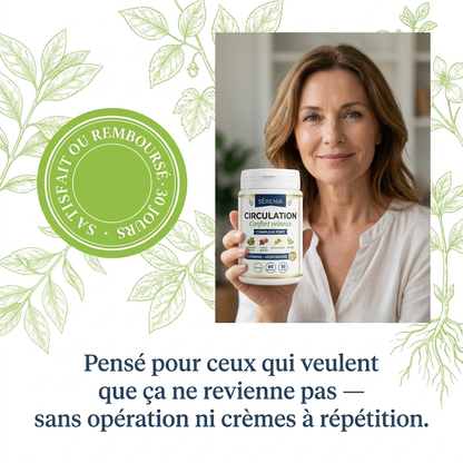 Support Naturel Hémorroïdaire : Stop les saignements, brûlures & douleurs