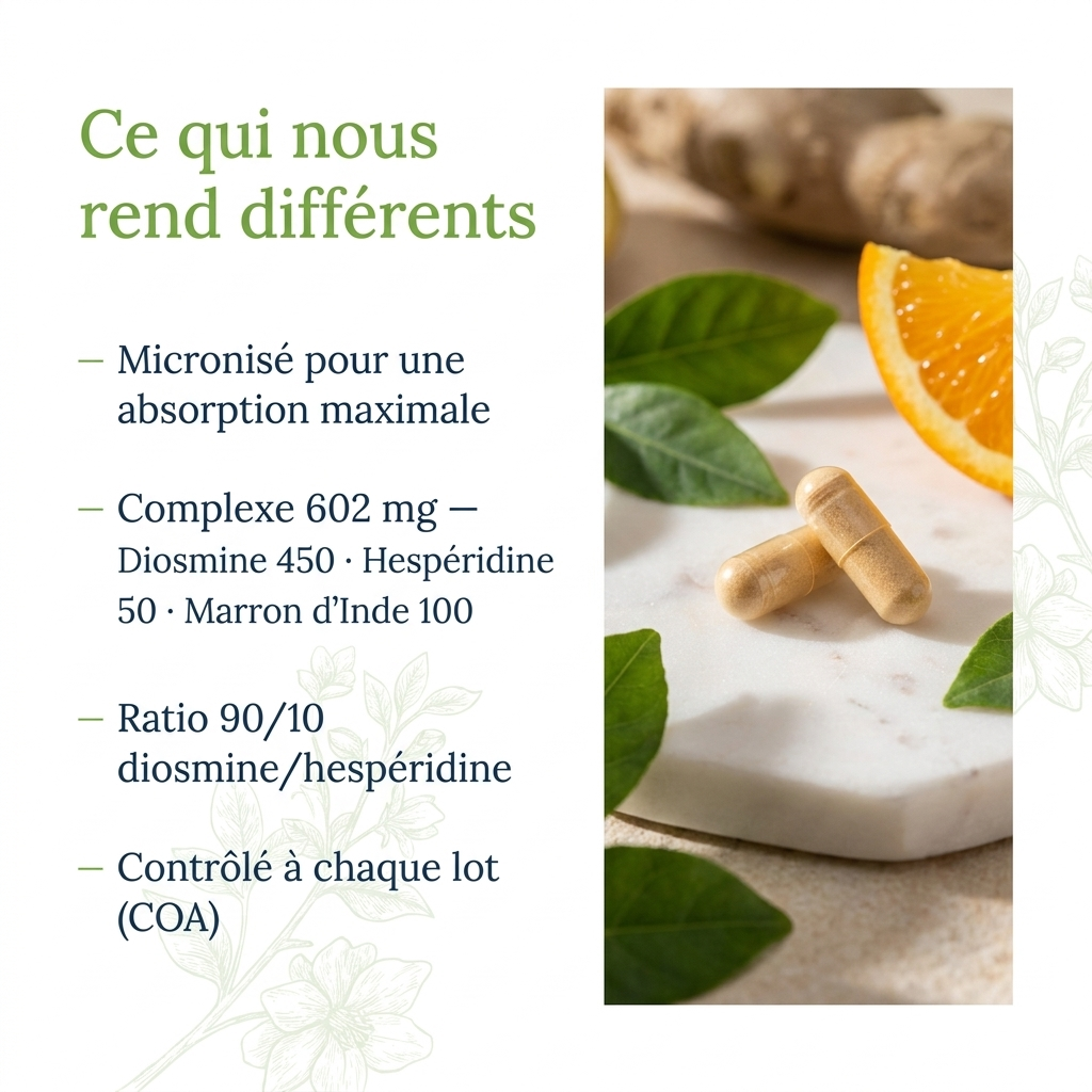 Support Naturel Hémorroïdaire : Stop les saignements, brûlures & douleurs