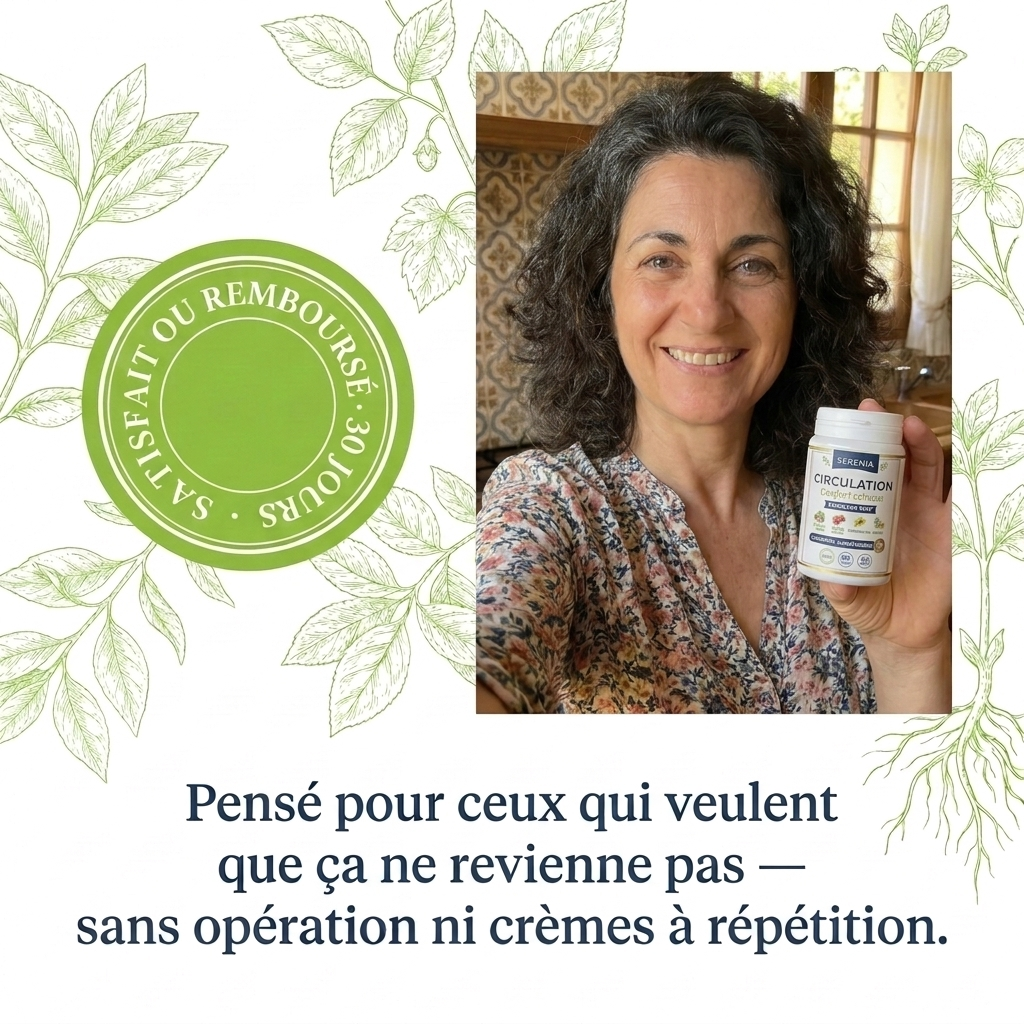 Support Naturel Hémorroïdaire : Stop les saignements, brûlures & douleurs